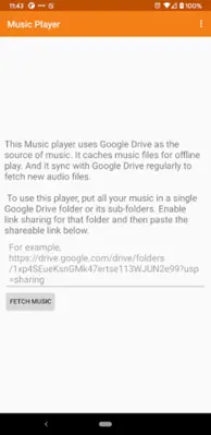 MusicSync (with cloud sync and offline play) android App screenshot 0